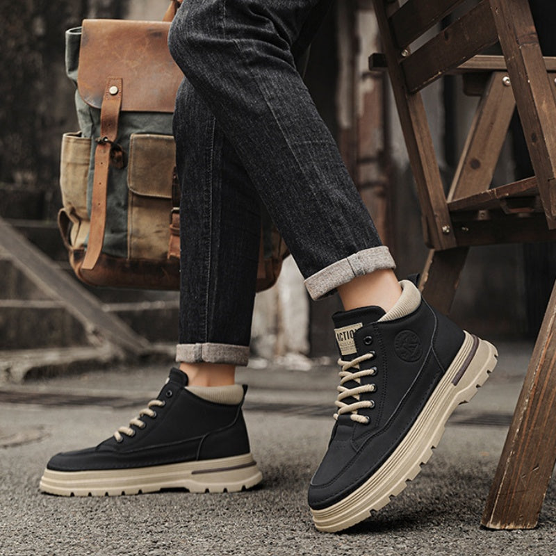 Men’s StreetStep High-Top Boots -👍High grip, supportive body shape!