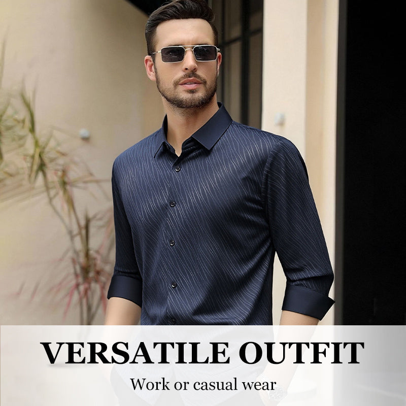 👔 Men's Casual Fashion Long-Sleeve Shirt