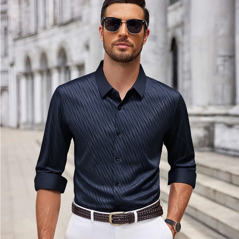 👔 Men's Casual Fashion Long-Sleeve Shirt