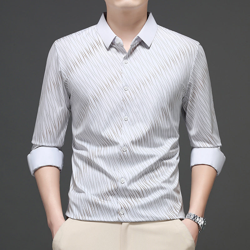 👔 Men's Casual Fashion Long-Sleeve Shirt