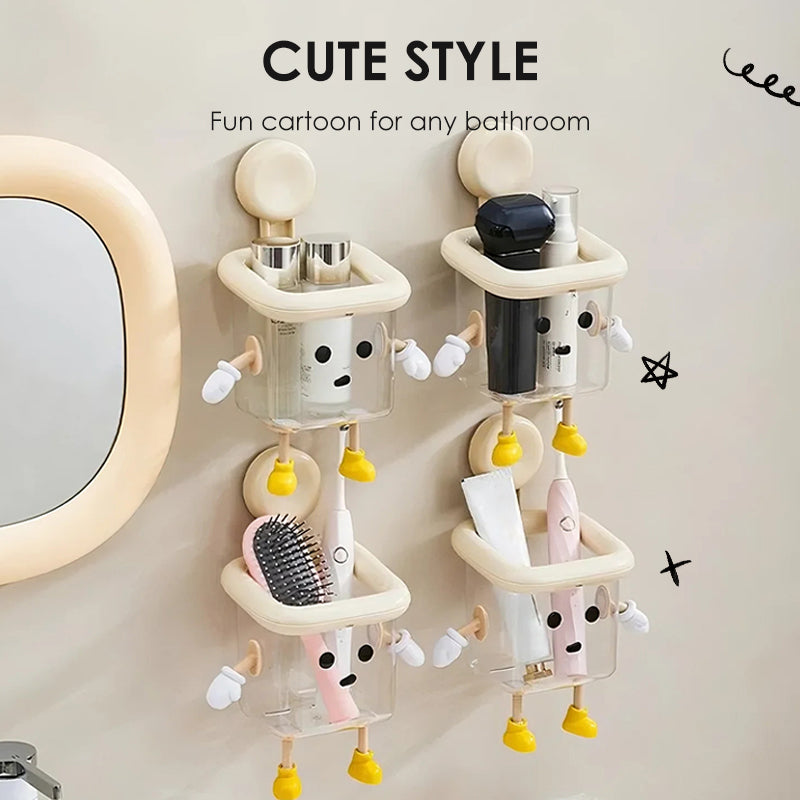 Bathroom Suction Cup Storage Box