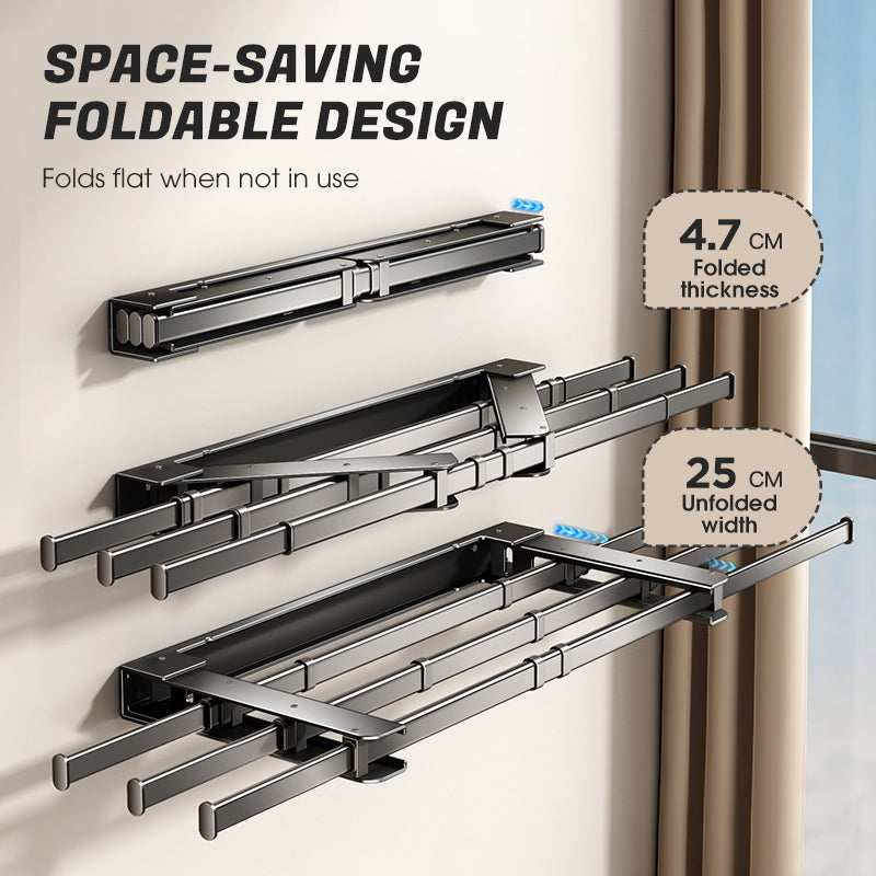 Foldable Wall Mounted Drying Rack