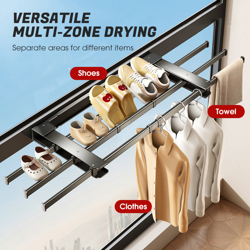 Foldable Wall Mounted Drying Rack