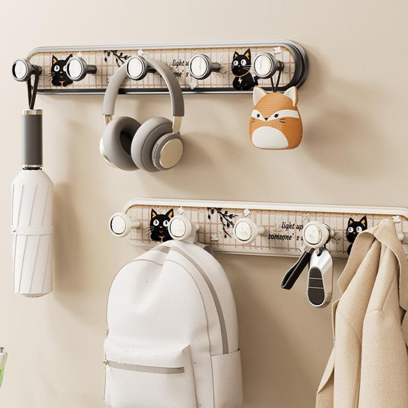 🔥Suction Cup Wall Mount -👍with 5 Hooks!