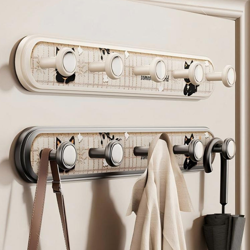🔥Suction Cup Wall Mount -👍with 5 Hooks!
