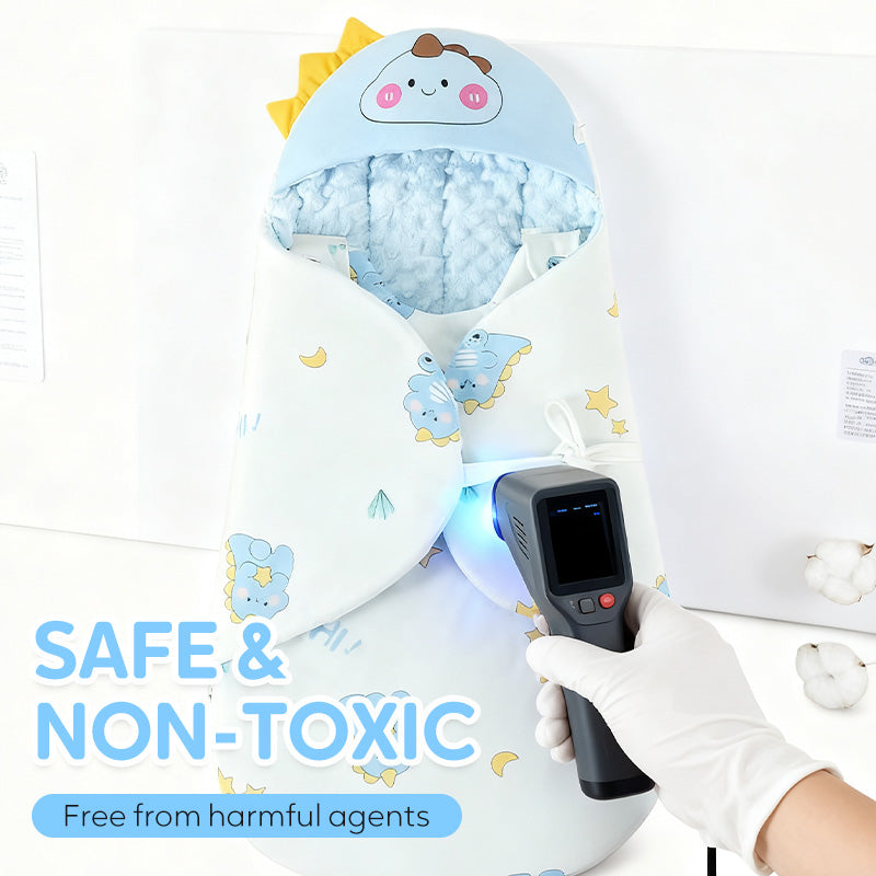 Cartoon Baby Sleep Sack with Anti-Startle Design
