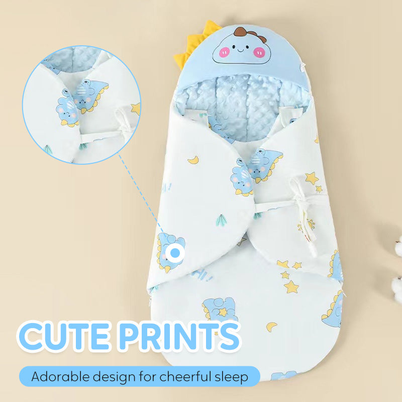 Cartoon Baby Sleep Sack with Anti-Startle Design