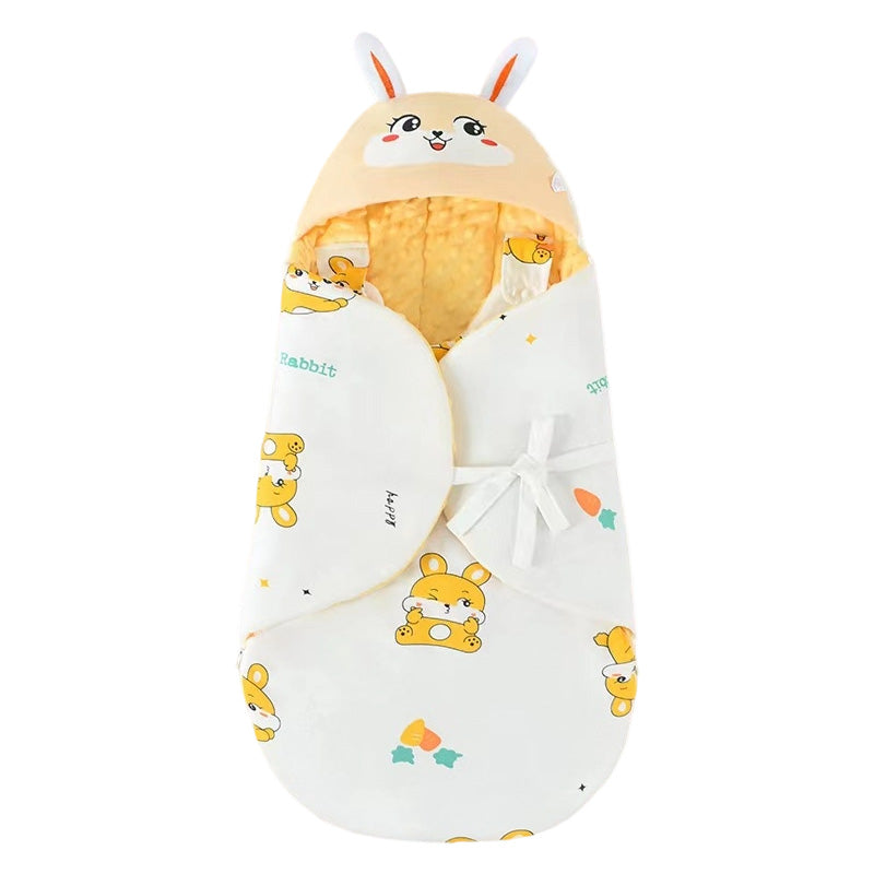 Cartoon Baby Sleep Sack with Anti-Startle Design