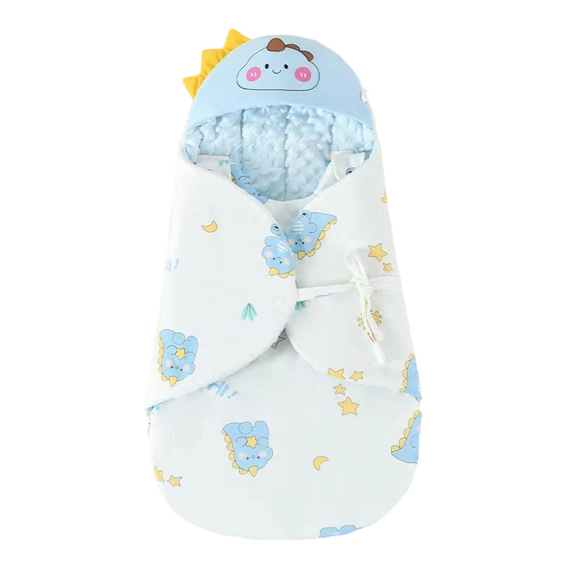 Cartoon Baby Sleep Sack with Anti-Startle Design