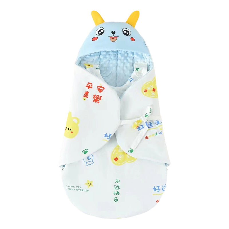 Cartoon Baby Sleep Sack with Anti-Startle Design