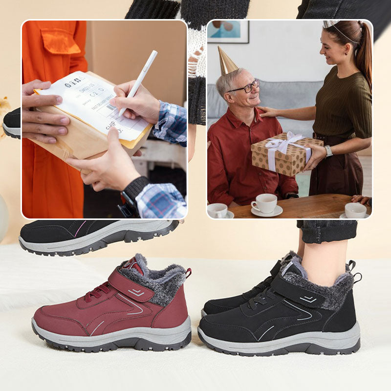 Casual, warm and non-slip walking shoes made of cotton
