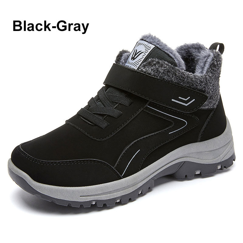 Casual, warm and non-slip walking shoes made of cotton