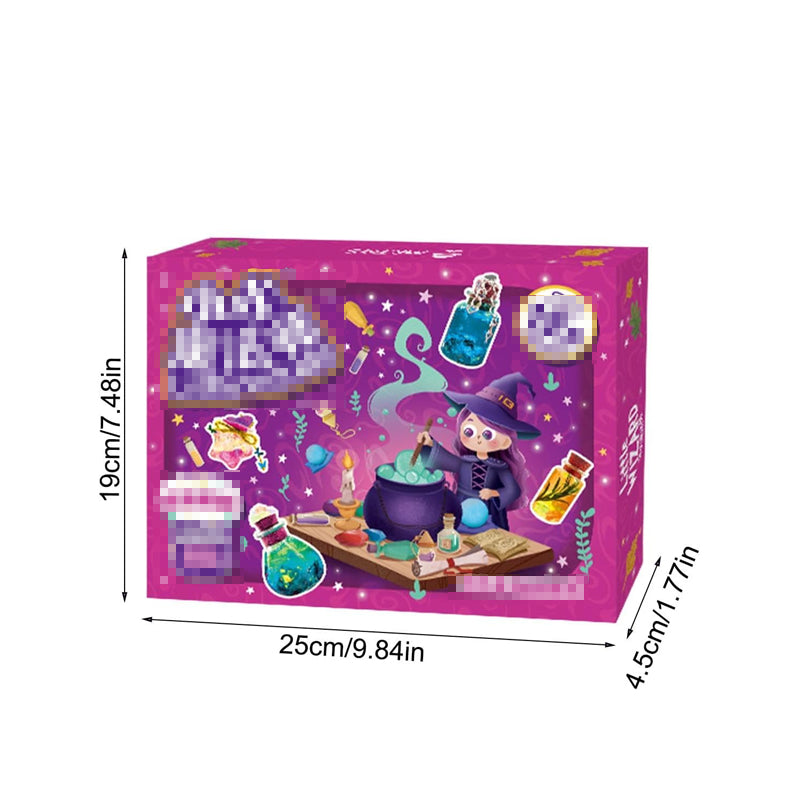 🔥Xmas Sale 50% OFF🎁✨【Magic Potion Making Kit for Kids】✨ -DIY STEM Science Experiments with 12 Bottles & Guided Instructions!🪄