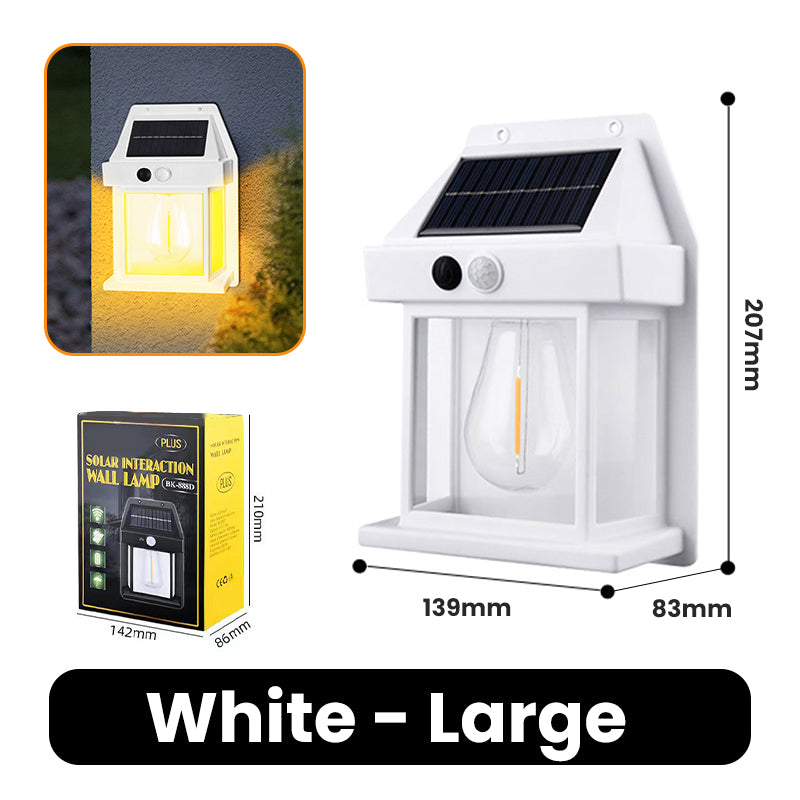 🎉50% OFF🎉SOLAR WALL LIGHT💡-Motion Sensor & Weatherproof, Automatic Dusk to Dawn Operation, Easy Installation for Garden and Pathway🌟