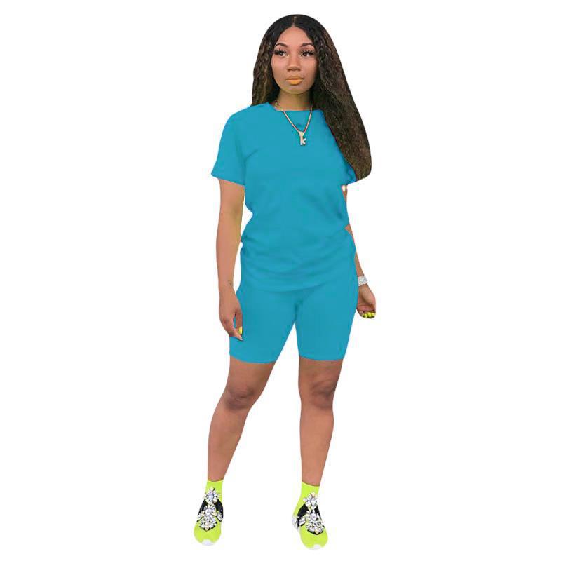 Women's Sports Top & Shorts 2-Piece Set