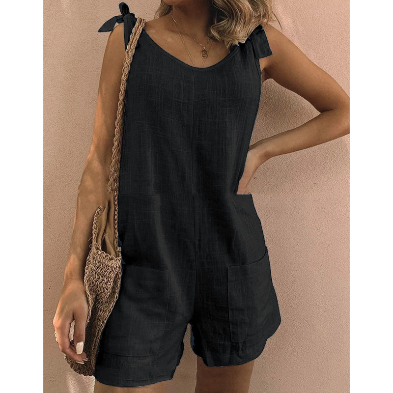 🏆LAST DAY 50% OFF👗Women's Breathable Casual Sleeveless Romper