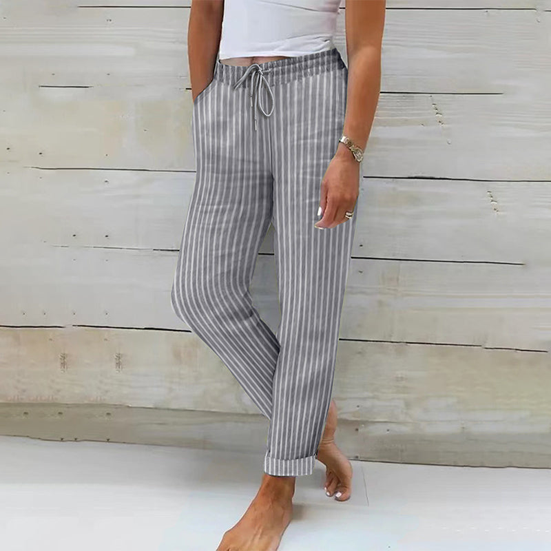 Women's Cotton Linen Loose Pants