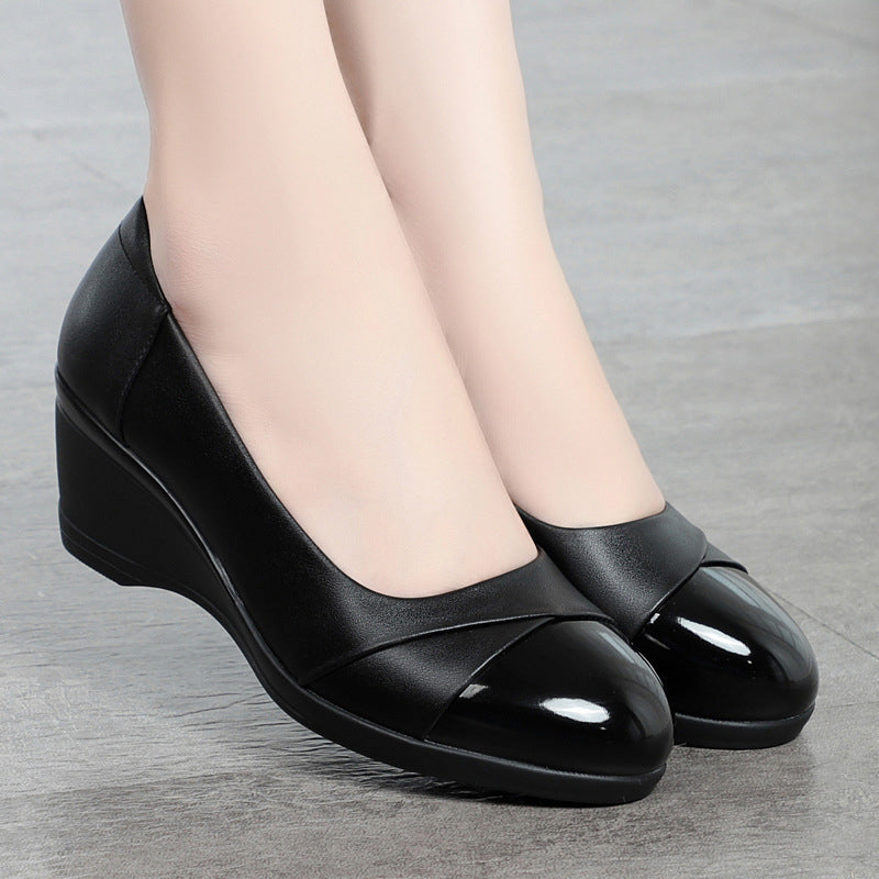 Women's Comfortable Wedge Heel Pumps