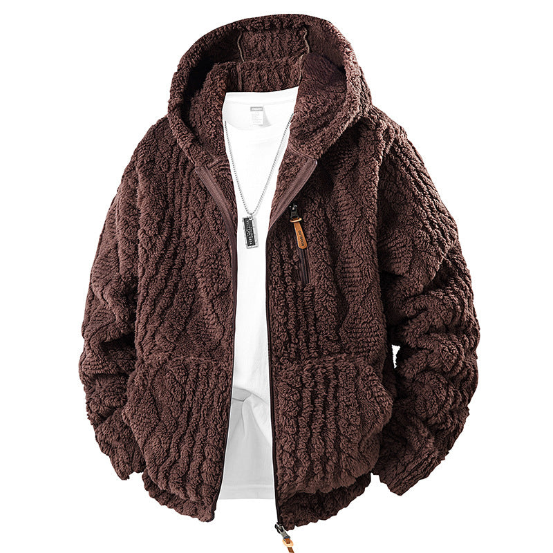 Men's Hooded Fleece Zipper Jacket โจ๐๐ถ๐บ ๐ข๐ฏ๐บ 2 ๐ข๐ฏ๐ฅ ๐จ๐ฆ๐ต ๐ข๐ฏ ๐ฆ๐น๐ต๐ณ๐ข 8% ๐ฅ๐ช๐ด๐ค๐ฐ๐ถ๐ฏ๐ต