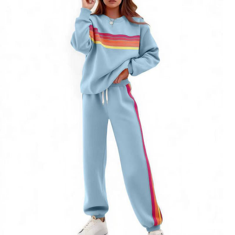 Women's Casual Sweatshirt & Sweatpants 2-Piece Set