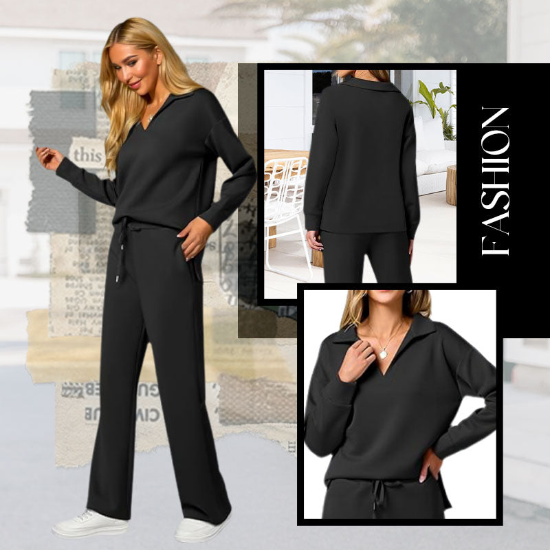 Women's 2 Piece Sets Outfits Casual Long Sleeve Sweatsuits Sets