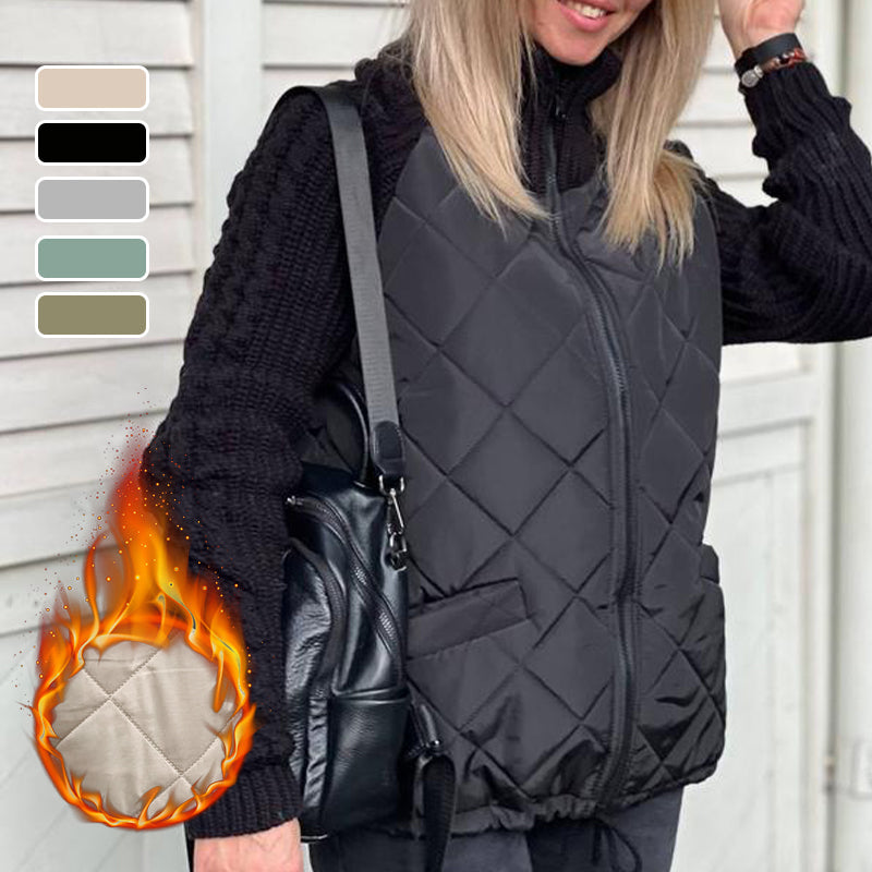 📣Autumn Special🍁Women's Knit Patchwork Puffy Jacket