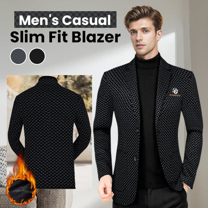 🔥Warm and stylish✨Men's Slim-fit Casual Suit Jacket — Free Shipping✈️