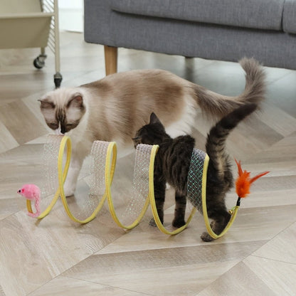 🐱 50% OFF NOW! ⏰ CattyCoil Safe Toy – Durable, springy & interactive – Keeps cats active & entertained – perfect for indoor play and pouncing 🐾