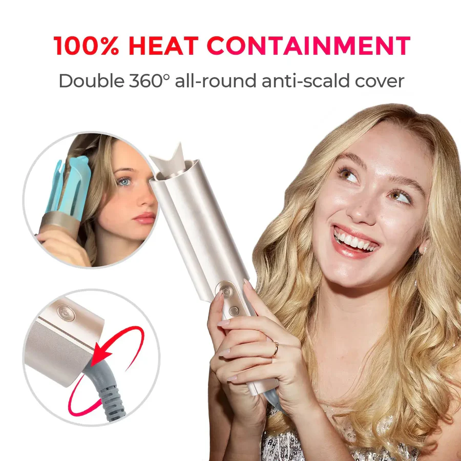 🎄Xmas Sale-Up to 50% OFF💇‍♀️Automatic Hair Curler with Four Temperature✨Fluffy Volume in Minutes