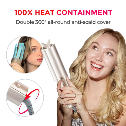 🎄Xmas Sale-Up to 50% OFF💇‍♀️Automatic Hair Curler with Four Temperature✨Fluffy Volume in Minutes