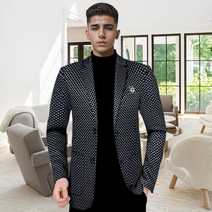 🔥Warm and stylish✨Men's Slim-fit Casual Suit Jacket — Free Shipping✈️