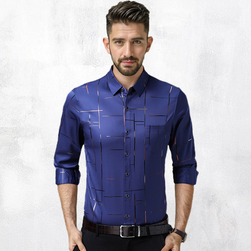 🔥49% OFF TODAY🔥Men's Thin Iron-free Shirt
