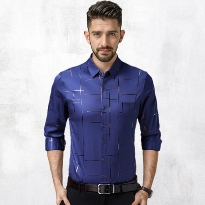 🔥Men's Thin Iron-free Shirt