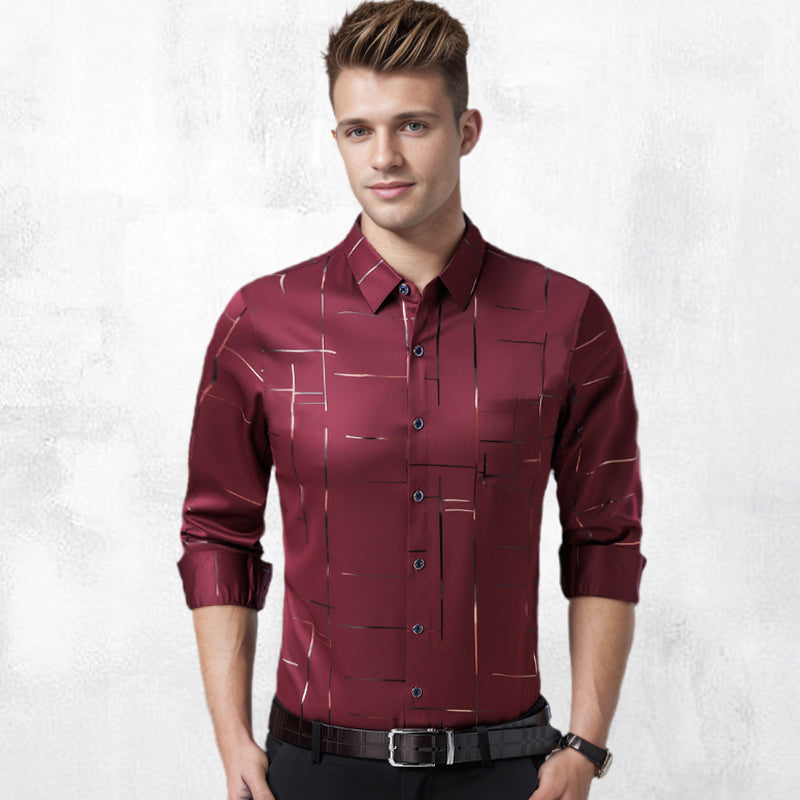 🔥49% OFF TODAY🔥Men's Thin Iron-free Shirt