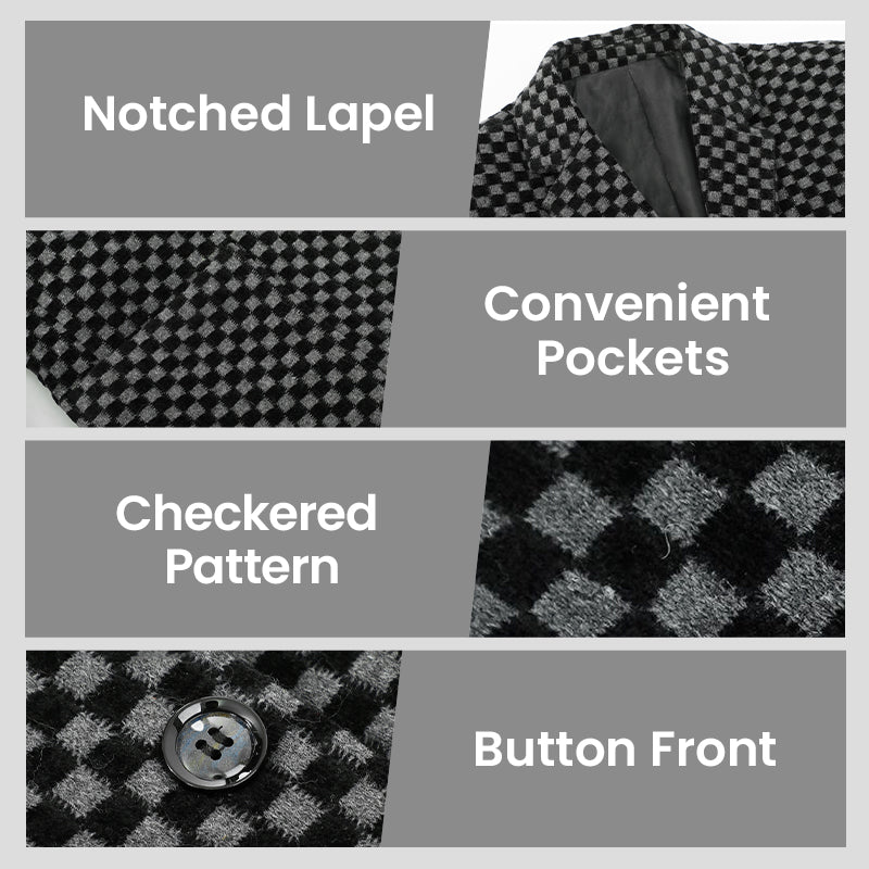 🔥Warm and stylish✨Men's Slim-fit Casual Suit Jacket — Free Shipping✈️