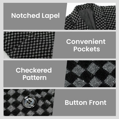 🔥Warm and stylish✨Men's Slim-fit Casual Suit Jacket — Free Shipping✈️