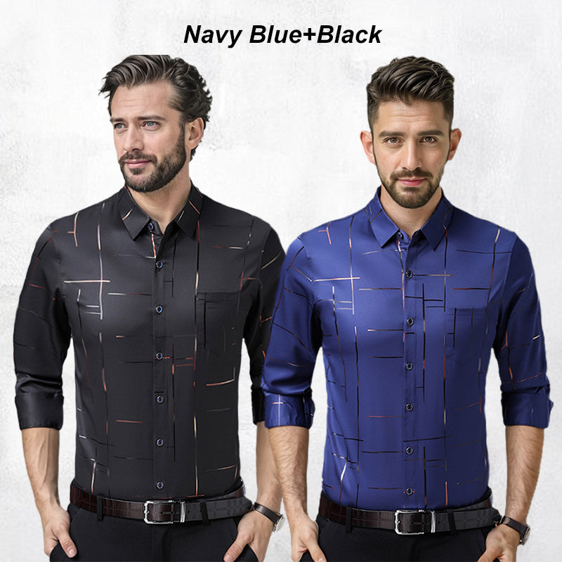 🔥49% OFF TODAY🔥Men's Thin Iron-free Shirt
