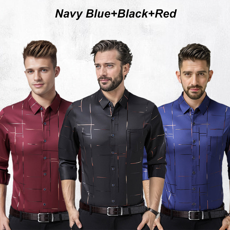🔥49% OFF TODAY🔥Men's Thin Iron-free Shirt