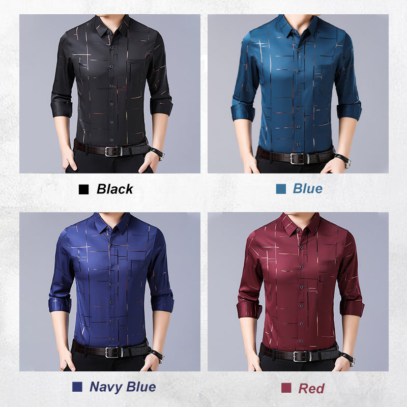 🔥49% OFF TODAY🔥Men's Thin Iron-free Shirt