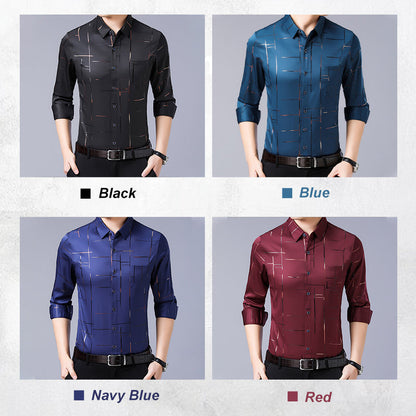 🔥Men's Thin Iron-free Shirt
