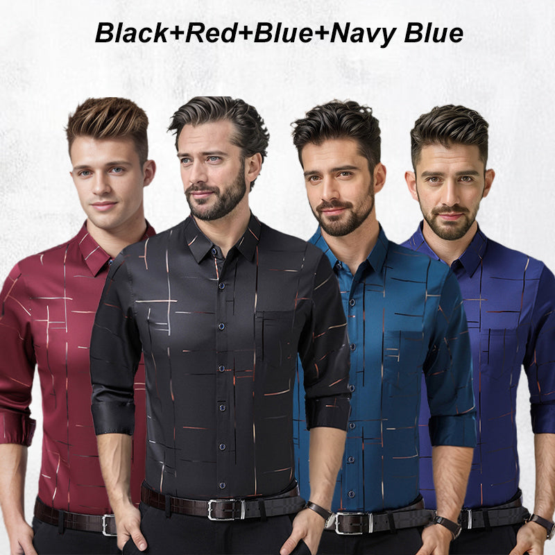🔥49% OFF TODAY🔥Men's Thin Iron-free Shirt