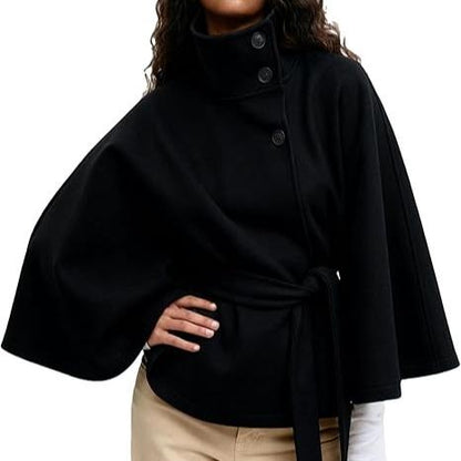 🌟 Women's Batwing Sleeve Poncho Coat 🌟