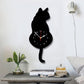 🎁Limited Sale 49% OFF💖Nordic Cat Wagging Tail Wall Clock