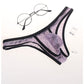 Men's Sexy Low-Rise Comfort Bikini Ice Silk Mesh Transparent Ultra-Thin Briefs