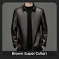 💥Men's Tough Vibe Leather Jacket – Slim Fit Design, Retro Hardware for Biker & Casual Looks