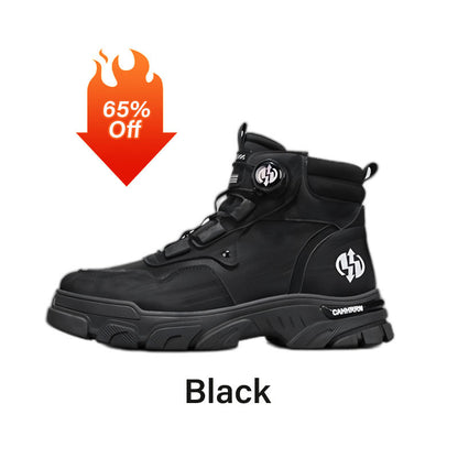 🔥60% OFF🔥Men's Outdoor Swivel Buckle Work Shoes 🔄👞 – Waterproof 💦, Anti-slip 🚶‍♂️, Comfortable , Breathable 🌬️