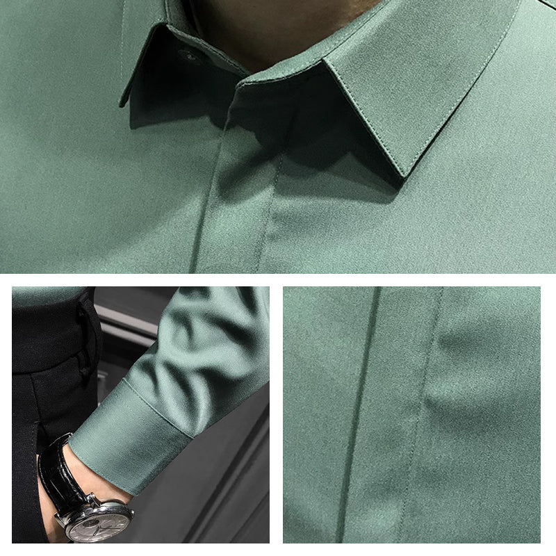 🔥2026 HOT SALE Time Limit-50% OFF🔥Men's Wrinkle-Free Button-Down Shirt