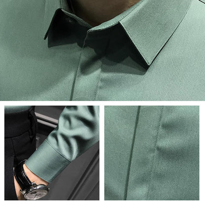 🔥2026 HOT SALE Time Limit-50% OFF🔥Men's Wrinkle-Free Button-Down Shirt