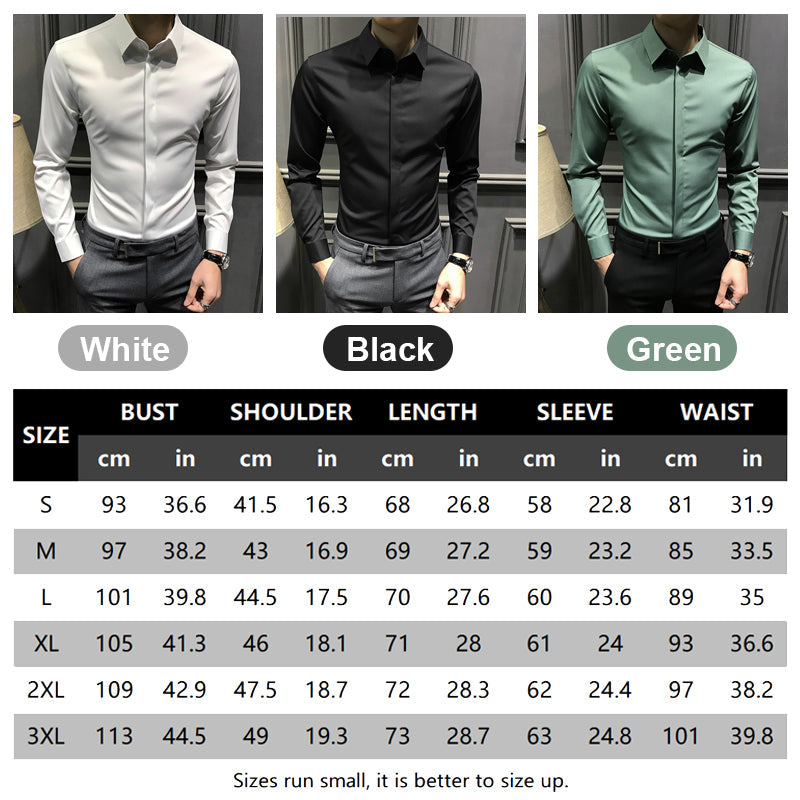 🔥2026 HOT SALE Time Limit-50% OFF🔥Men's Wrinkle-Free Button-Down Shirt