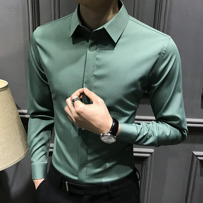 🔥2026 HOT SALE Time Limit-50% OFF🔥Men's Wrinkle-Free Button-Down Shirt